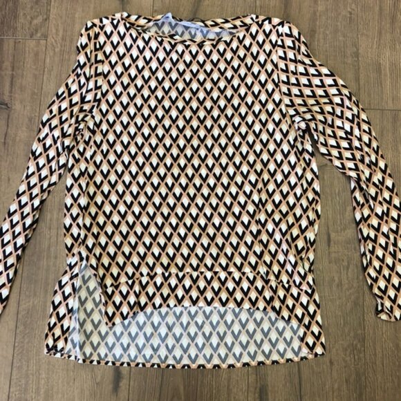 ZARA WOMEN LONG SLEEVE LIGHT BLOUSE IN SIZE SMALL - Picture 5 of 7